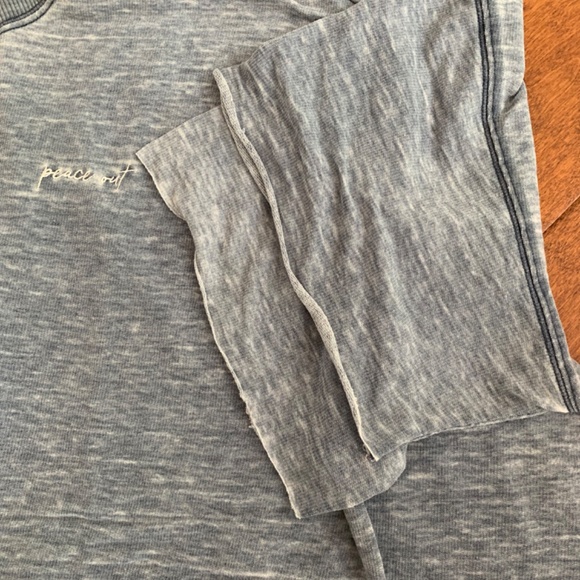 Blue-grey Free People Intimately oversized tee - Picture 4 of 8
